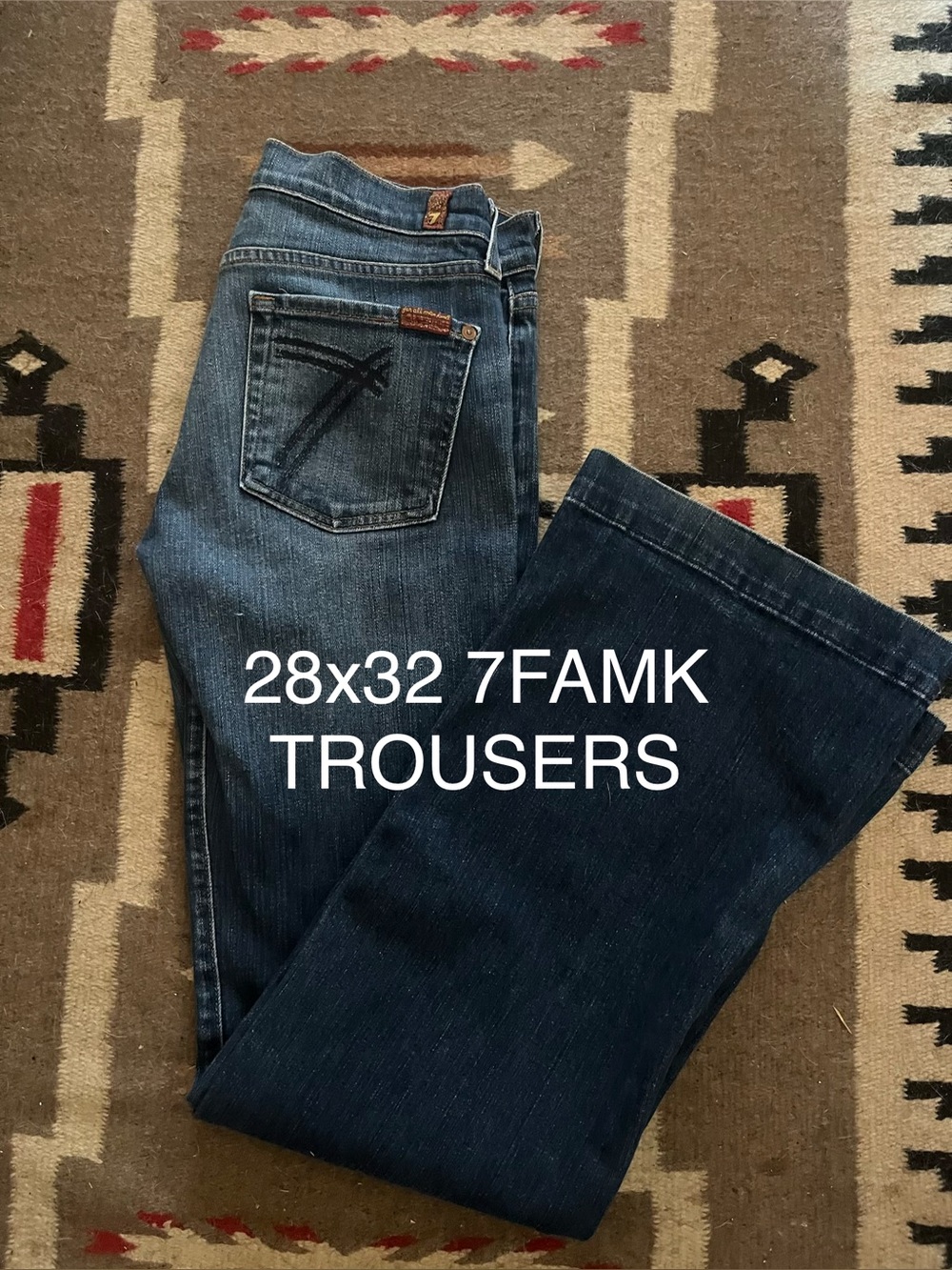 7 For All Mankind Women’s Trouser Jeans